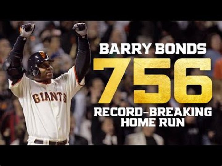 Who did Barry Bonds hit 756 off of?