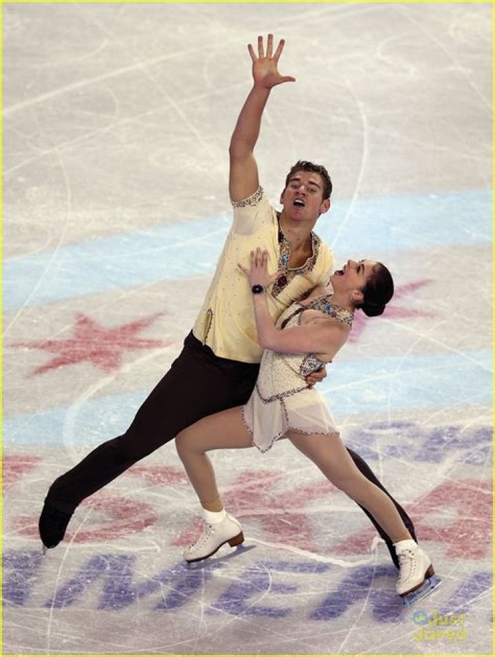 Who did Brandon Frazier skate with?