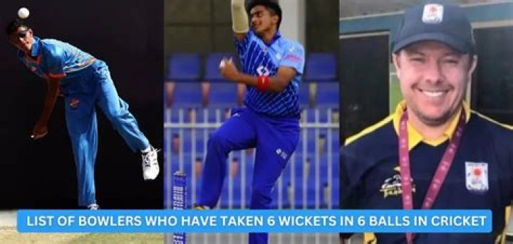 Who has taken 6 balls 6 wickets?