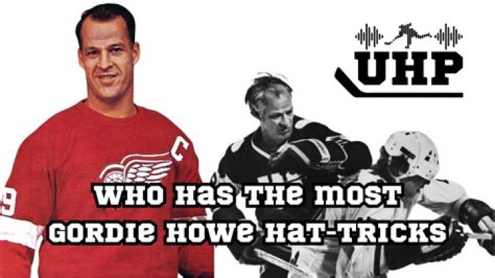 Who has the most Gordie Howe hat tricks?