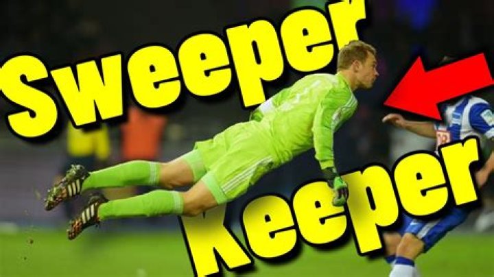 Who is a sweeper in football?