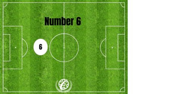 Who is number 6 in soccer?