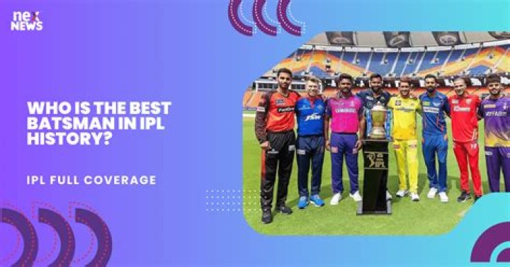 Who is the best batsman in IPL?