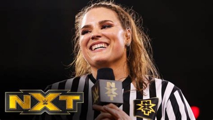 Who is the female referee in NXT?