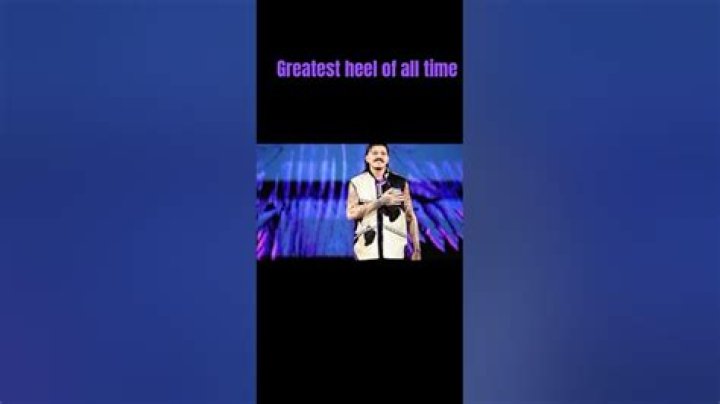 Who is the greatest heel of all time?