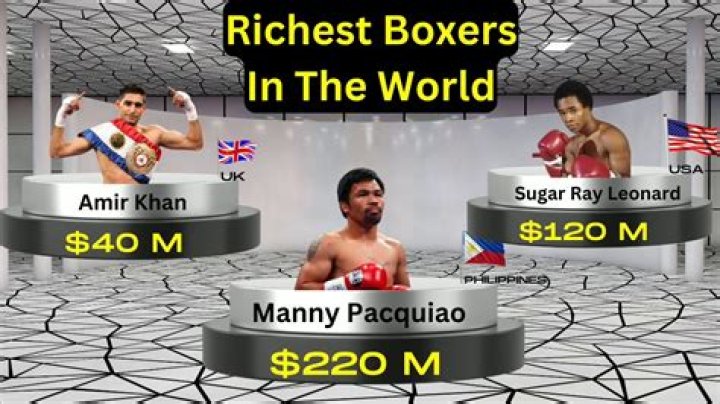 Who is the richest boxer?
