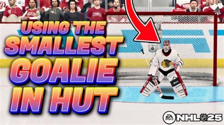 Who is the smallest NHL goalie?