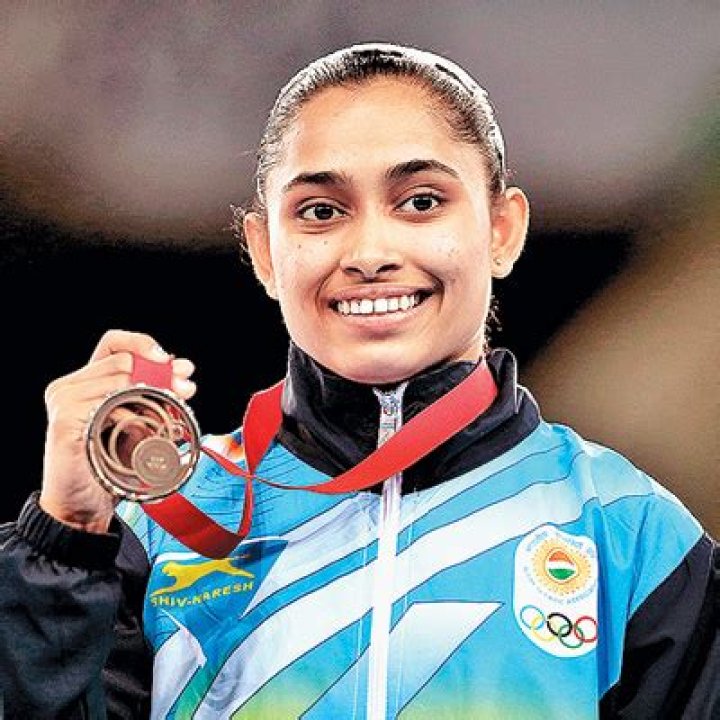 Who represented India in gymnastics?