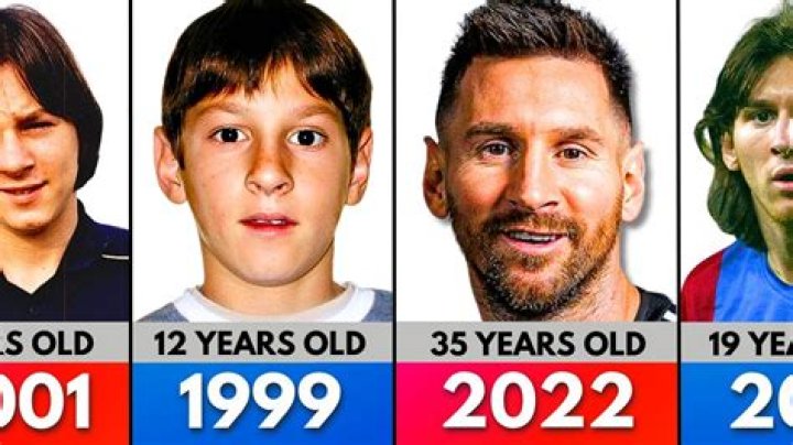 Who was messis idol growing up?