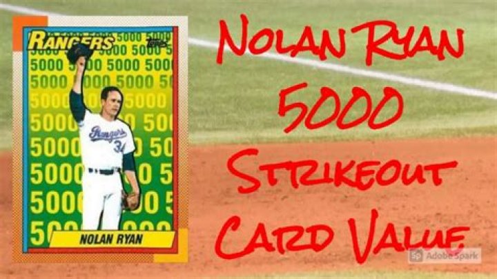 Who was Nolan Ryan's 5000 strikeout?