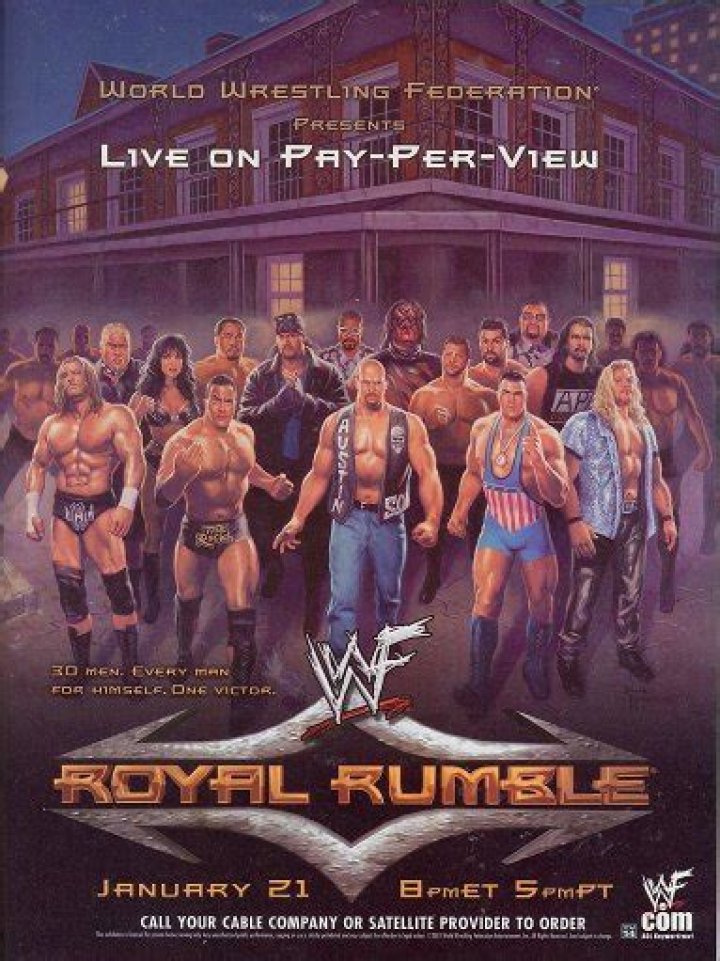 Who won 2001 Royal Rumble?