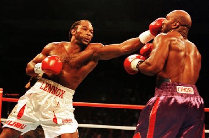 Who won Lennox Lewis vs Holyfield?