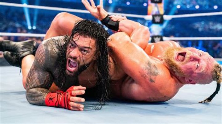 Who Won roman or Brock?