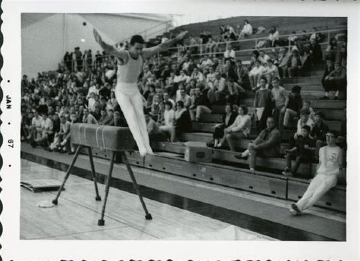 Why are men's gymnastics older?