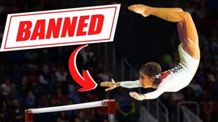 Why are some moves banned in gymnastics?
