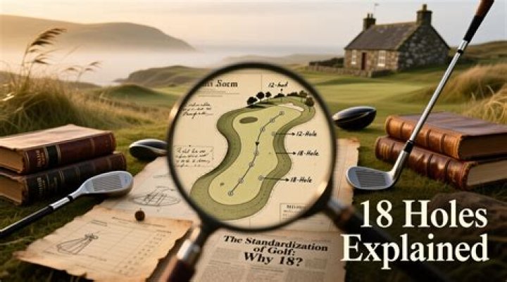 Why are there 18 holes in a round of golf?