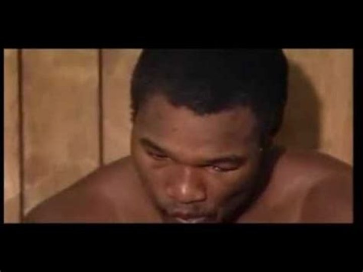 Why did Larry Holmes cry after beating Ali?