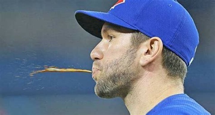 Why do baseball players spit?