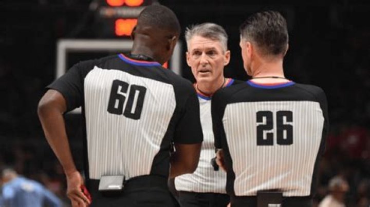 Why do basketball refs have numbers?