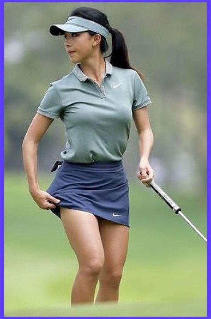 Why do female golfers wear such short skirts?