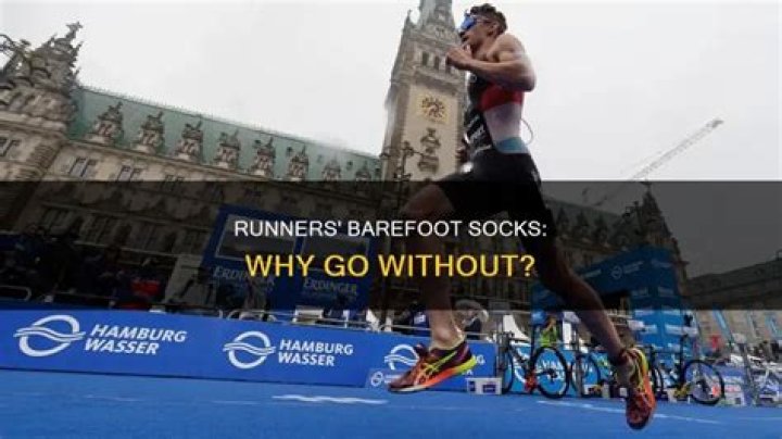 Why do runners not wear socks?