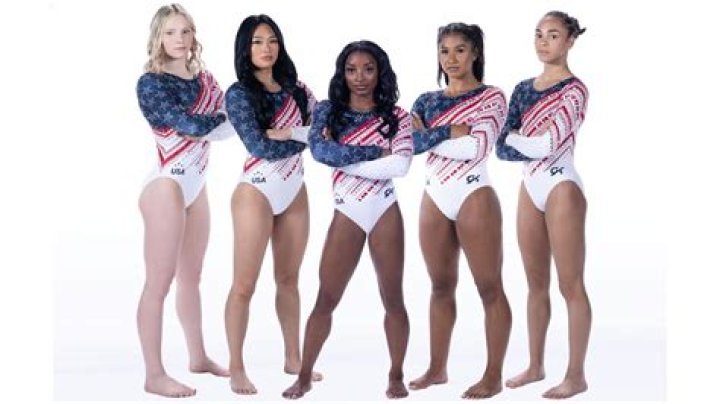 Why do the gymnasts have different leotards?