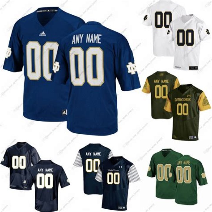 Why Notre Dame jerseys have no names?