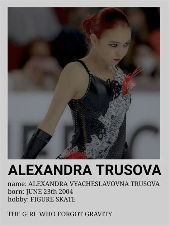 Why was Alexandra Trusova upset?