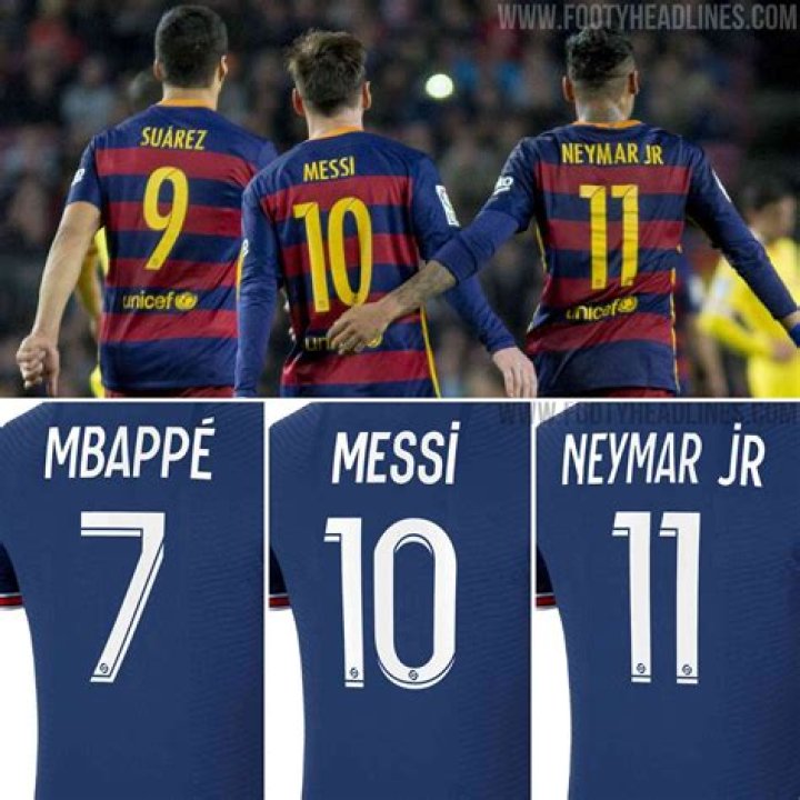 Will Messi wear number 10 at PSG?
